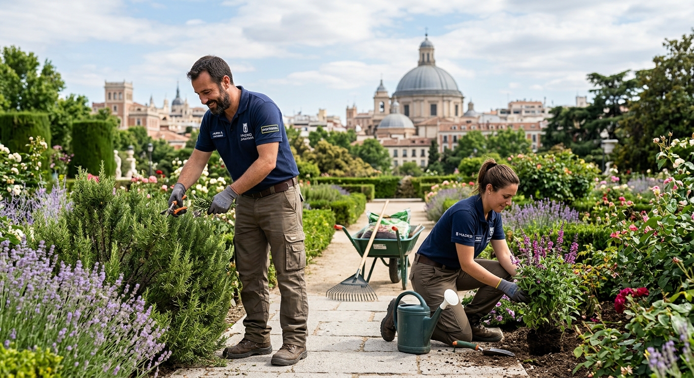 Jardineros profesionales en Madrid Jardineros profesionales en Madrid