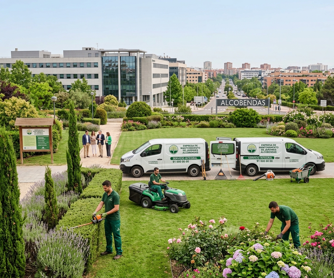 Empresa de mantenimiento de jardines Alcobendas Empresa de mantenimiento de jardines en Alcobendas
