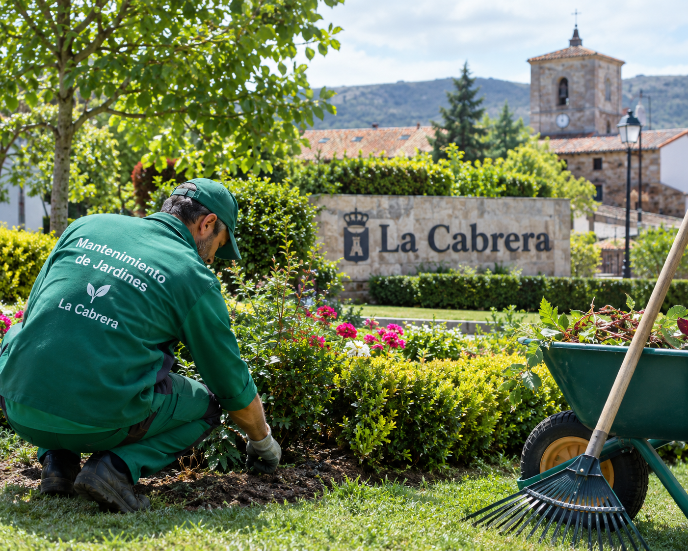 Mantenimiento de jardines en La Cabrera Mantenimiento de jardines La Cabrera